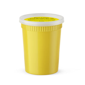 Plant Guru Raw African Shea Butter 32 oz jar close-up showing a rich skin moisturizer.
