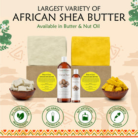 Plant Guru Shea Butter lip balm base concept suggests DIY lip care and softening