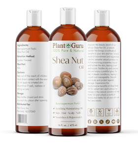 Plant Guru Shea Nut Oil on skin – deep hydration without a greasy feel.