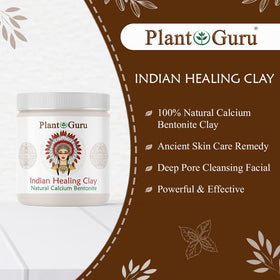 Plant Guru sourced from USA Indian Healing Clay region highlighting quality and origin.