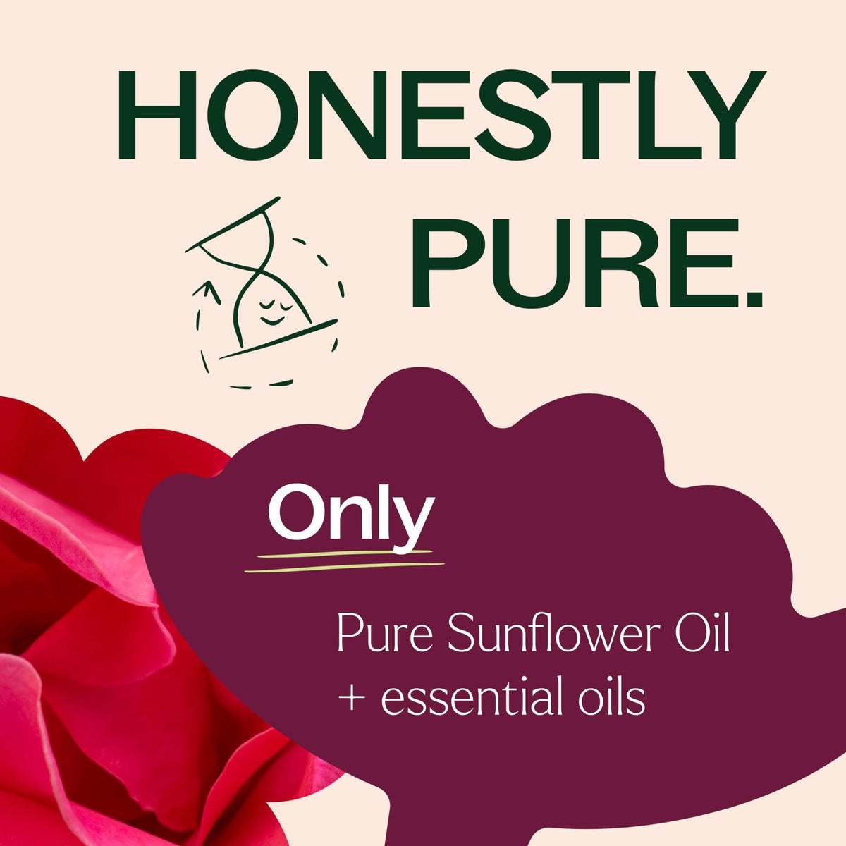 Plant Therapy Anti Age Body Oil on skin delivers non-greasy hydration.