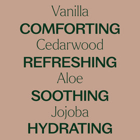Plant Therapy ingredients panel highlights aloe, vitamin E, and jojoba for nourishing care.