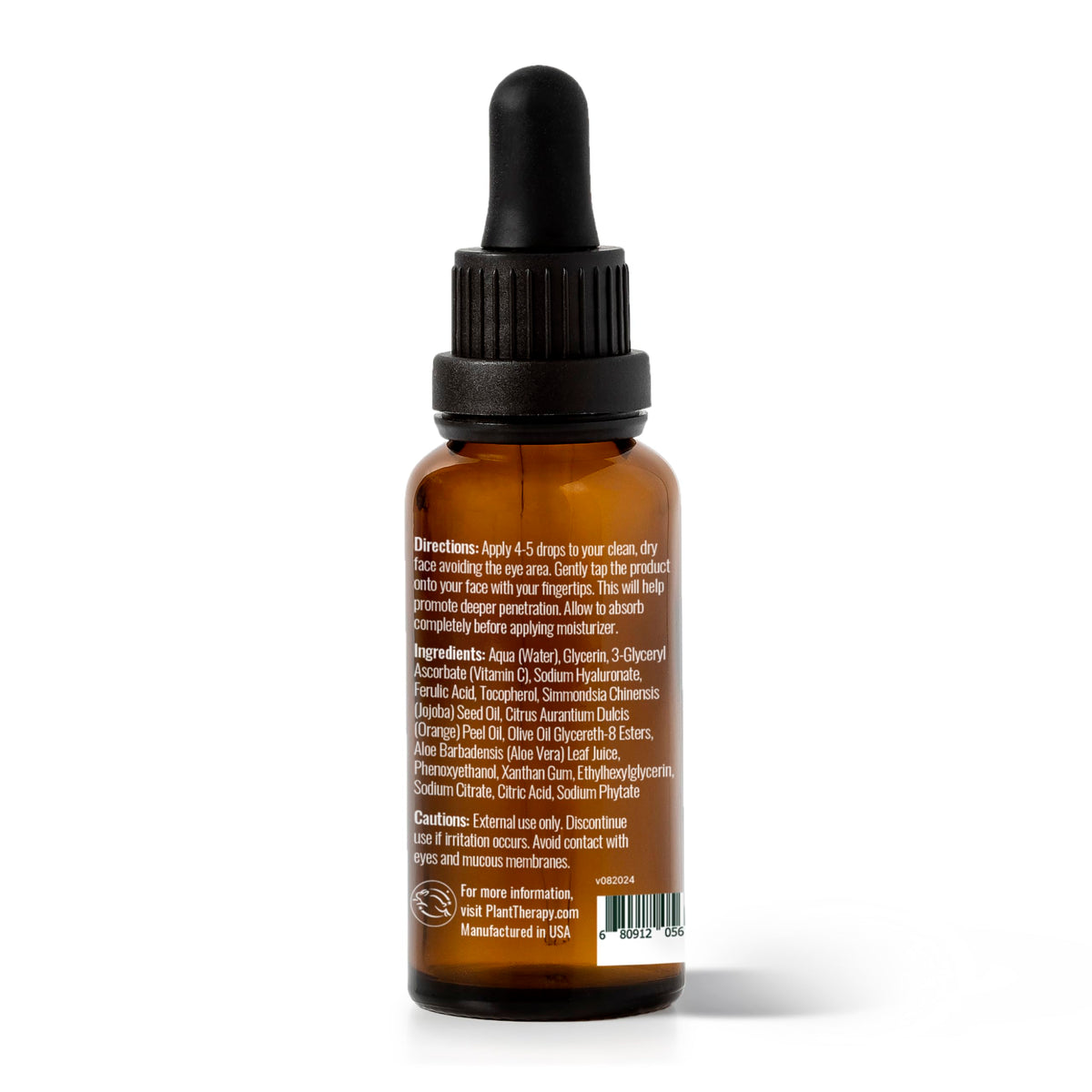 Plant Therapy Vitamin C Serum fits daily regimen.