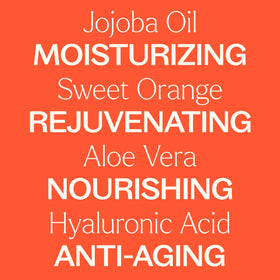 Plant Therapy serum swirl on hand shows glow and moisture.