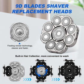 Plantarecover replacement head plate demonstrates secure fit for reliable grooming