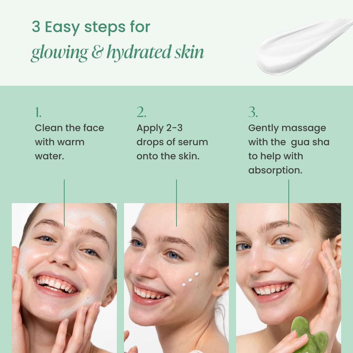 Plantifique glowing skin after use, showcasing refreshed complexion