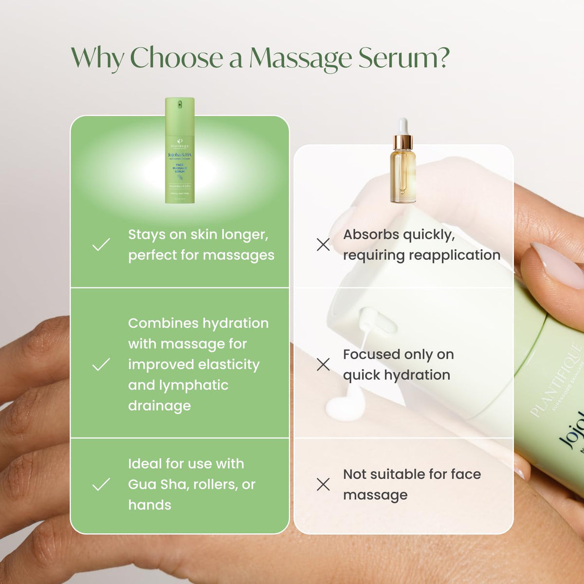 Plantifique ingredients image featuring flaxseeds and green barley blend supports elasticity