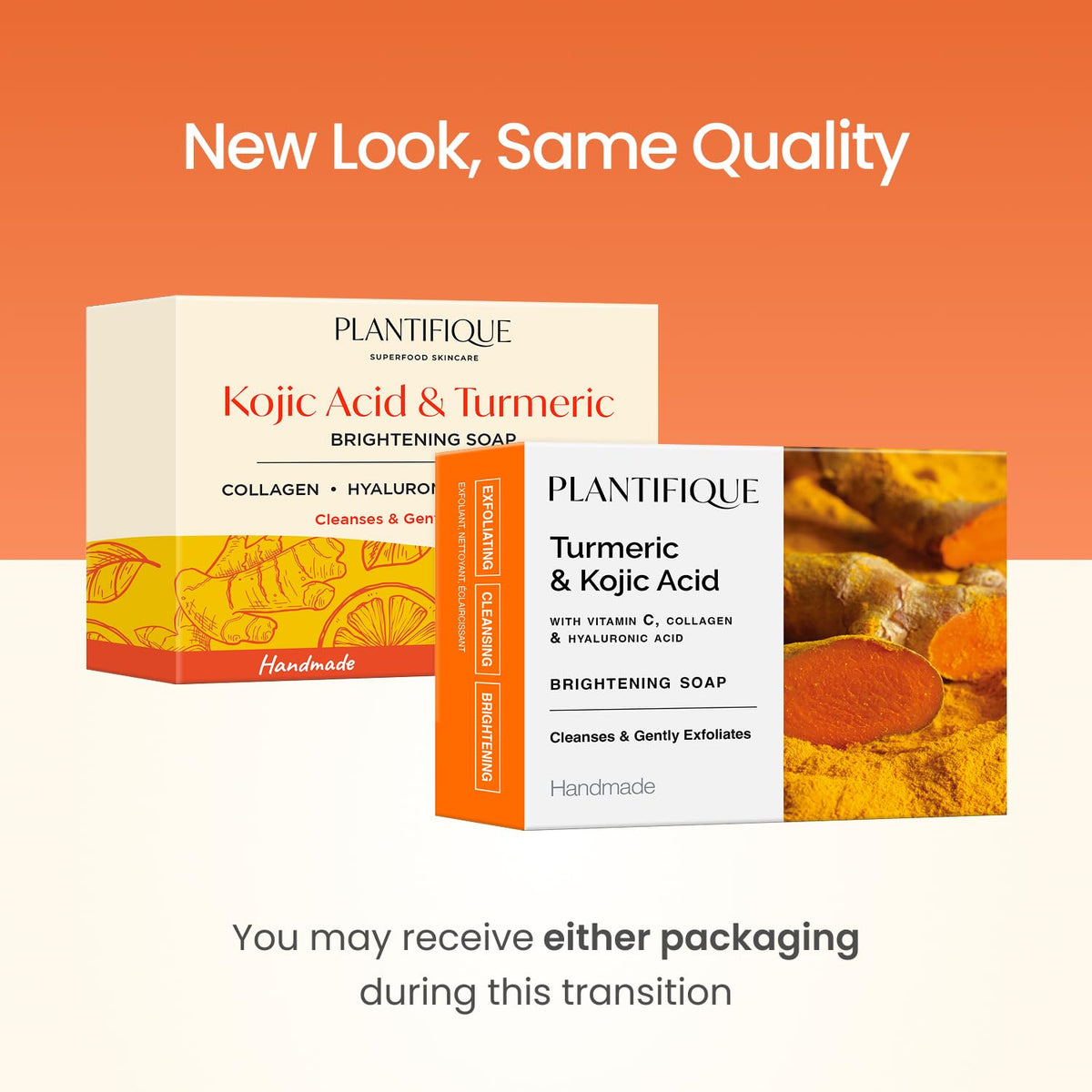 PLANTIFIQUE Kojic Acid Soap packaging and label detail.