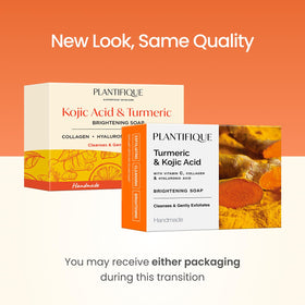 PLANTIFIQUE Kojic Acid Soap packaging and label detail.