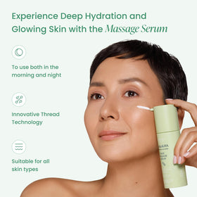 Plantifique serum being applied for hydration and even skin tone