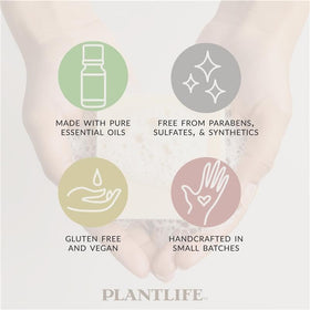 Plantlife California-made soap bar highlighting craftsmanship and heritage.