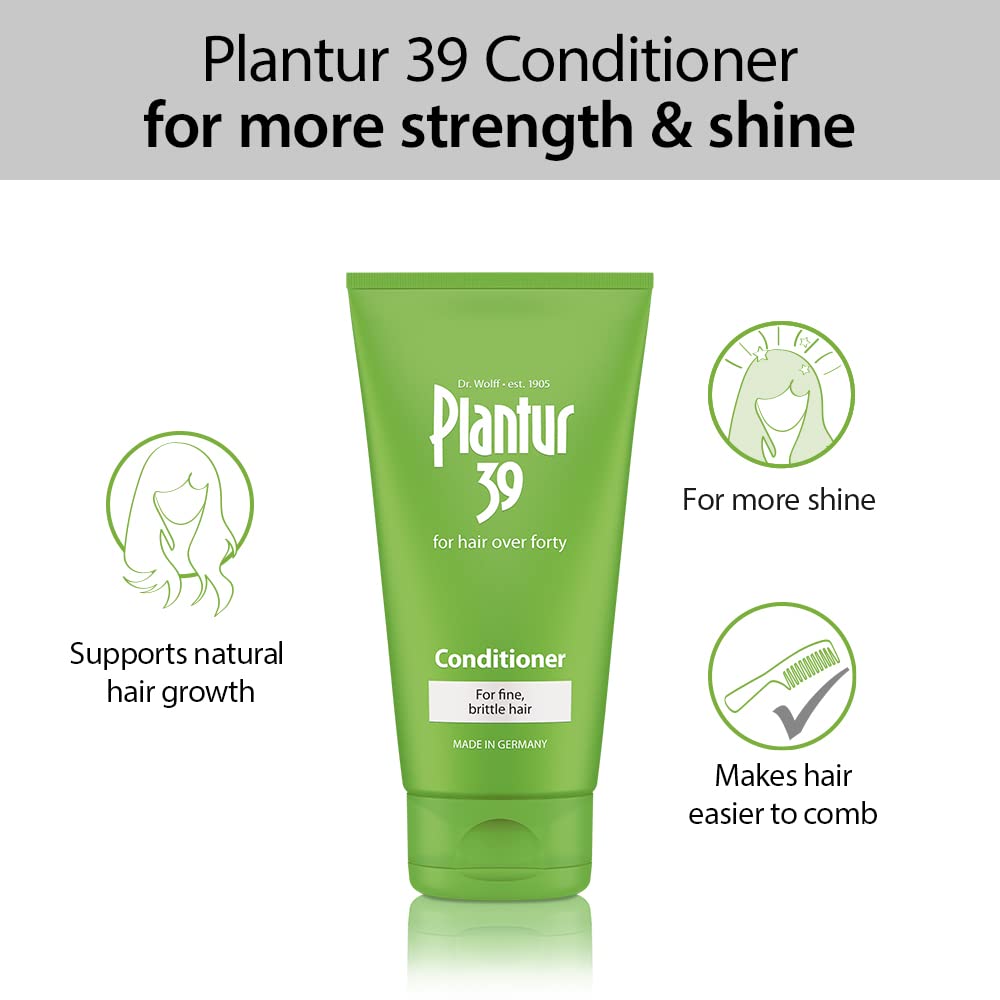 Close-up of conditioner pump for detangling and easy styling.
