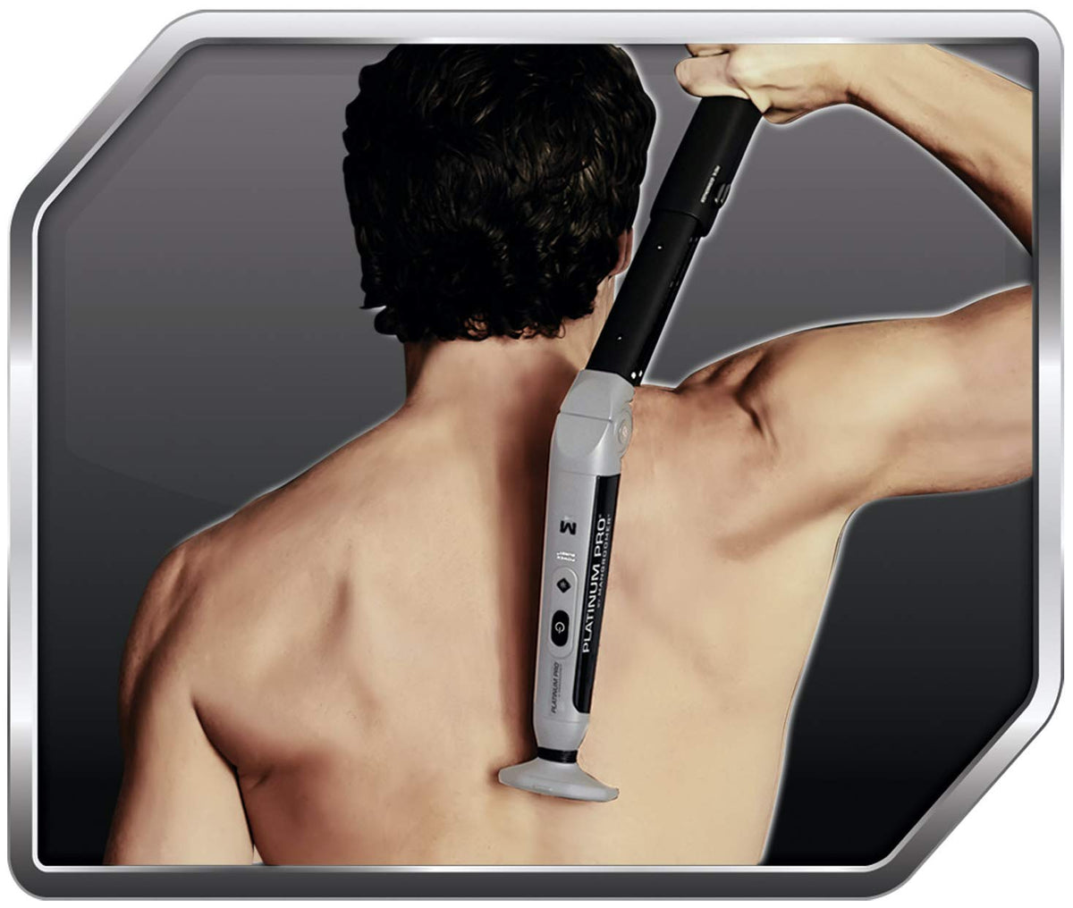 Platinum Pro Mangroomer 1.8-inch detail head for contour shaving