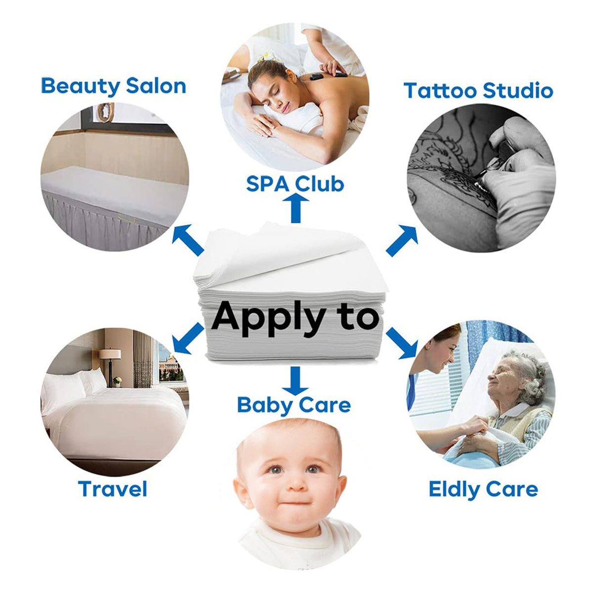 Platonee travel-ready disposable sheets for on-the-go use