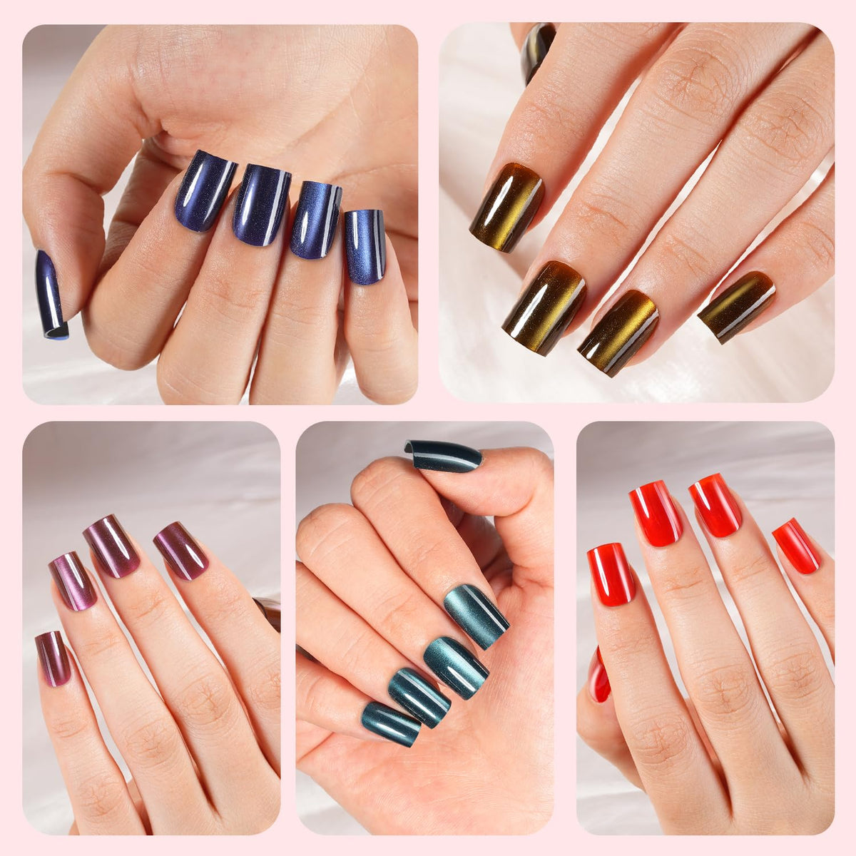 Plauva Cat Eye nails last long with proper prep and care