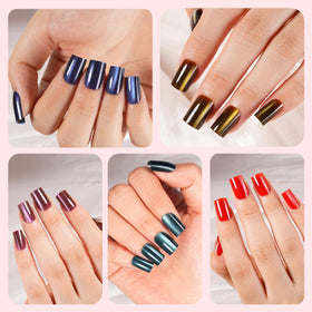 Plauva Cat Eye nails last long with proper prep and care