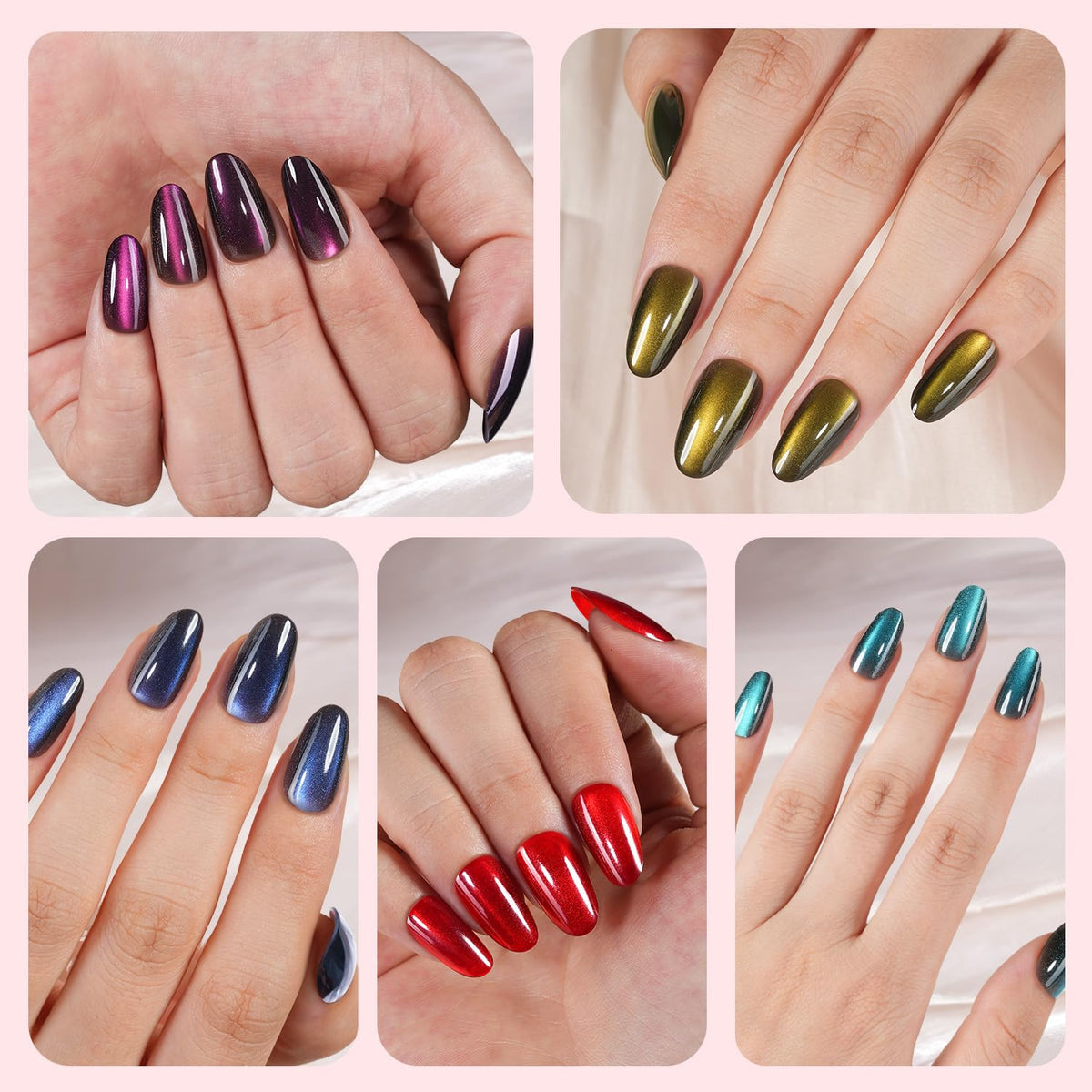 Plauva easy 30-second press-on application for home manicures.