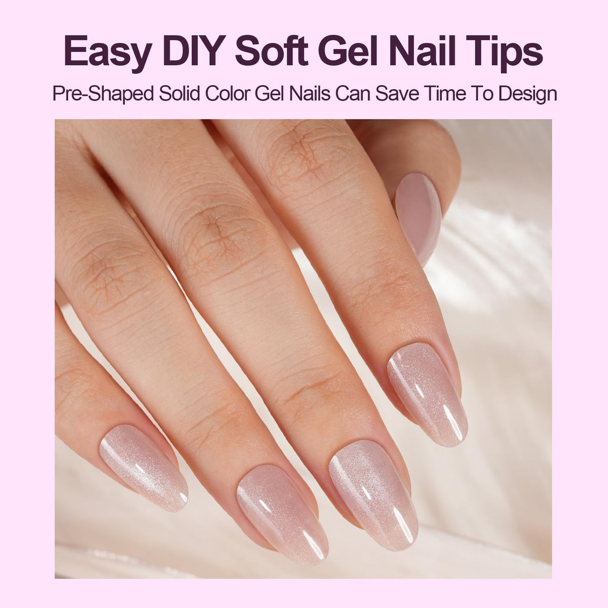 Plauva nail tips in 15 sizes offer a comfortable, tailored fit.