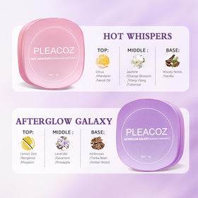 Pleacoz solid perfume balm in pocket-size case for travel convenience