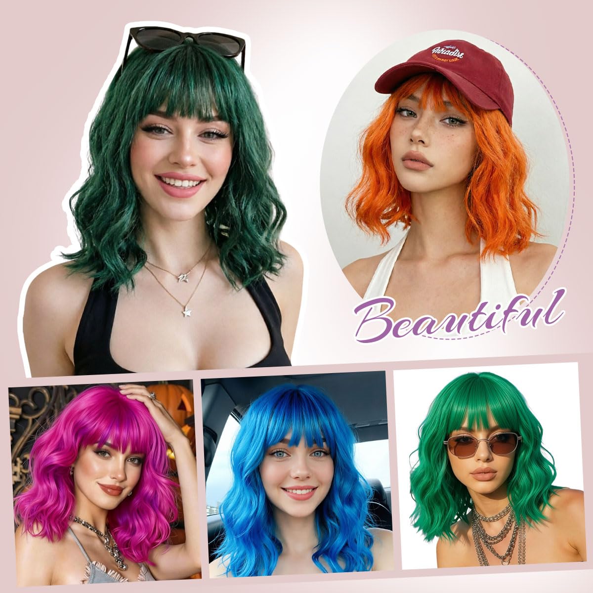 Plenday gift box wig set arrives ready for gifting.