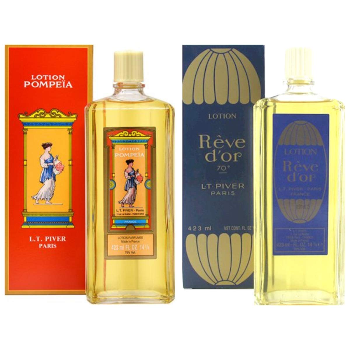 PLESIU Pompeia Lotion Reve D'or bottle front view for hydrating daily fragrance