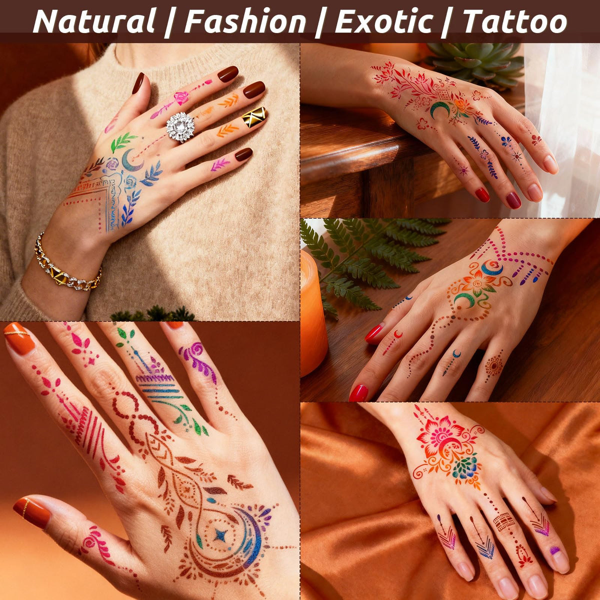 PllusJoys 9-color palette—vibrant, skin-safe inks for bold temporary tattoos.