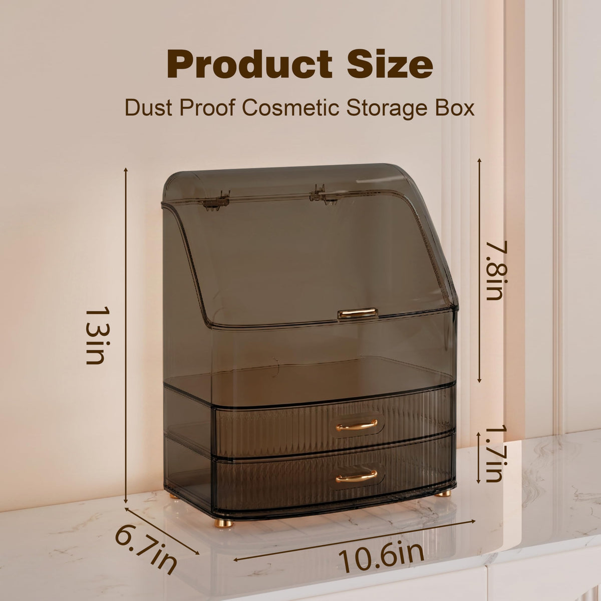 Plukers gift-ready beauty storage ideal for birthdays or holidays.