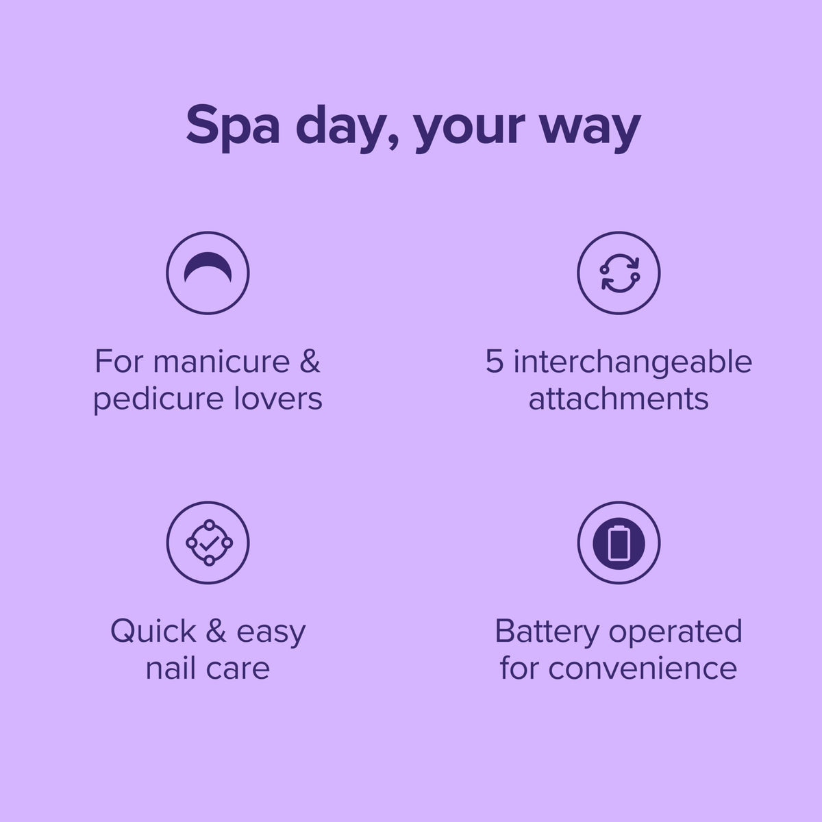 Plum Beauty portable nail drill designed for travel and on-the-go grooming