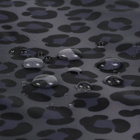 Plum Hill cape shields clients from drips during shampoo sessions
