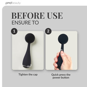 PMD Beauty Clean Redvolution battery-powered operation ensures steady performance.