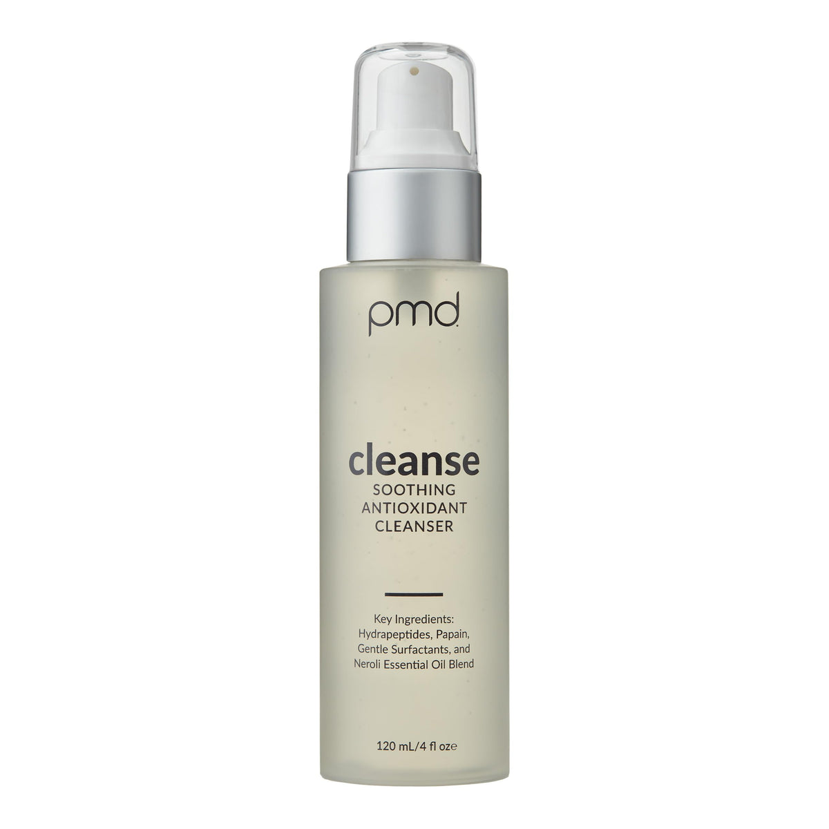 PMD Beauty Cleanse bottle front view for gentle daily cleansing