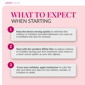 PMD Beauty Personal Microderm Classic compatible discs extend exfoliation options.