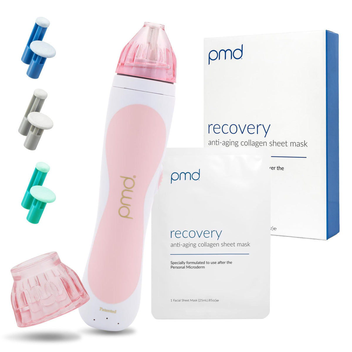 PMD Beauty Personal Microderm Classic front view, compact at-home exfoliation device.
