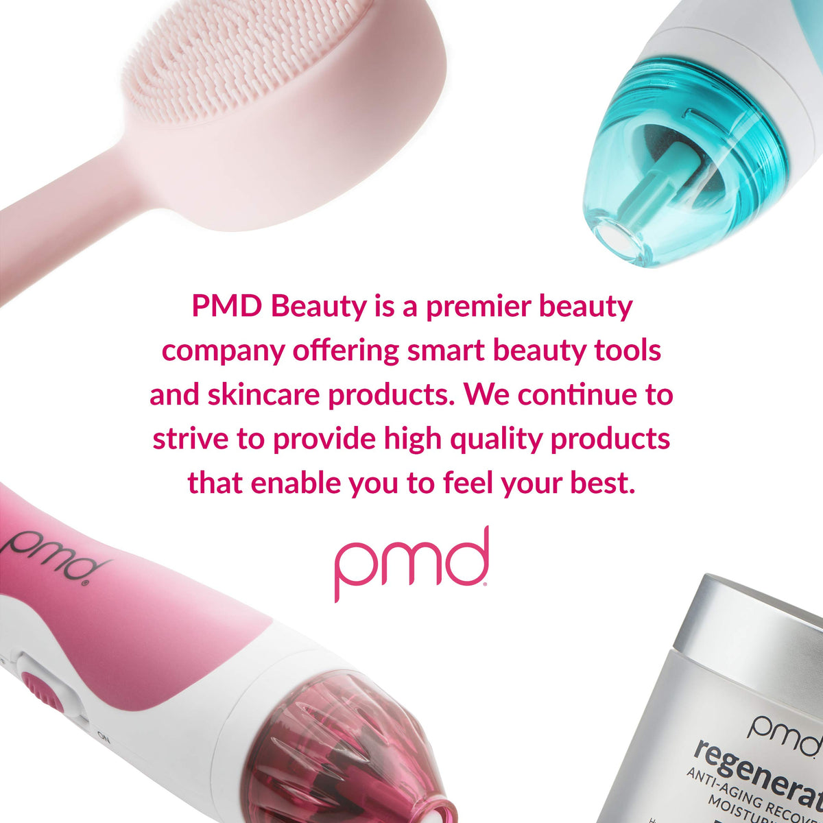 PMD Beauty Recovery close-up highlighting collagen infusion for smoother skin.