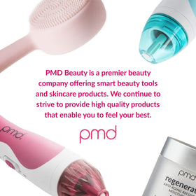 PMD Beauty Recovery close-up highlighting collagen infusion for smoother skin.