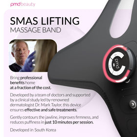 PMD Beauty SMAS Band power pods placement targets precision for personalized relief and toning.