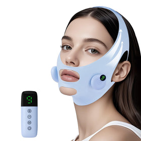 PMOTPKOM V-Shaped Face Machine front view for contouring and jawline lifting.