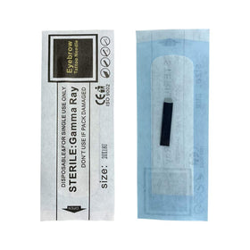 PMU Beauty medical-grade stainless steel blade detail ensures durable performance.