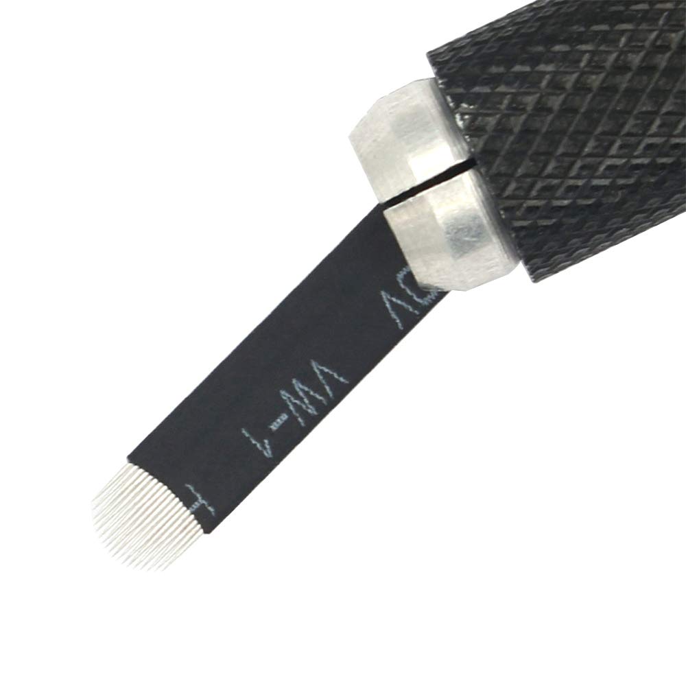 PMU Beauty sterilized packaging shows single-use needles for safe application.