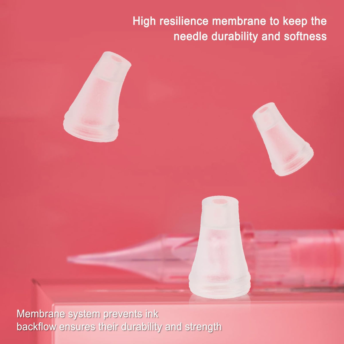 PMUBEAUTY stabilizer system keeps needles aligned for precise strokes.