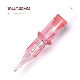 PMUBEAUTY transparent pink body lets you see ink levels during work.