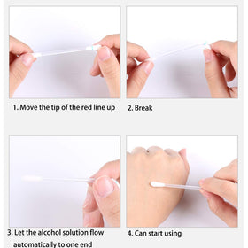 PNANA alcohol swabs help prep skin before injections or blood draws