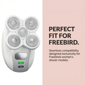 PNXPTAA skin-friendly foils close-up, designed for comfortable shaves.
