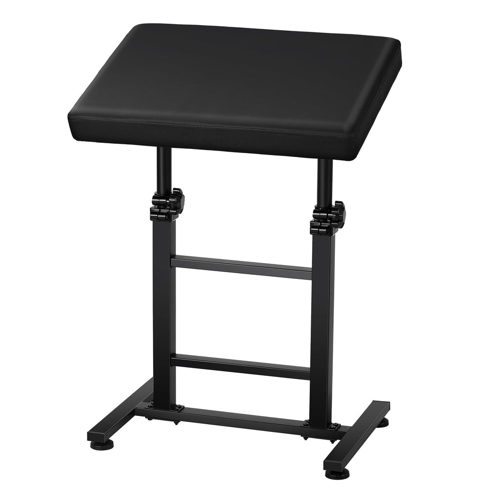 Poarmeey Tattoo Armrest XXL side view highlights sturdy construction for busy studios.