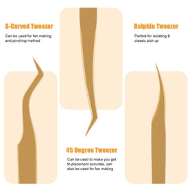 POCMKO balanced lightweight lash tweezers reduce hand fatigue during sessions.
