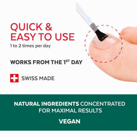 PODERM demonstrates nail-softening action on a toenail.