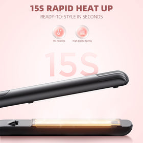 Podiality straightener temperature control for customized heat protection.