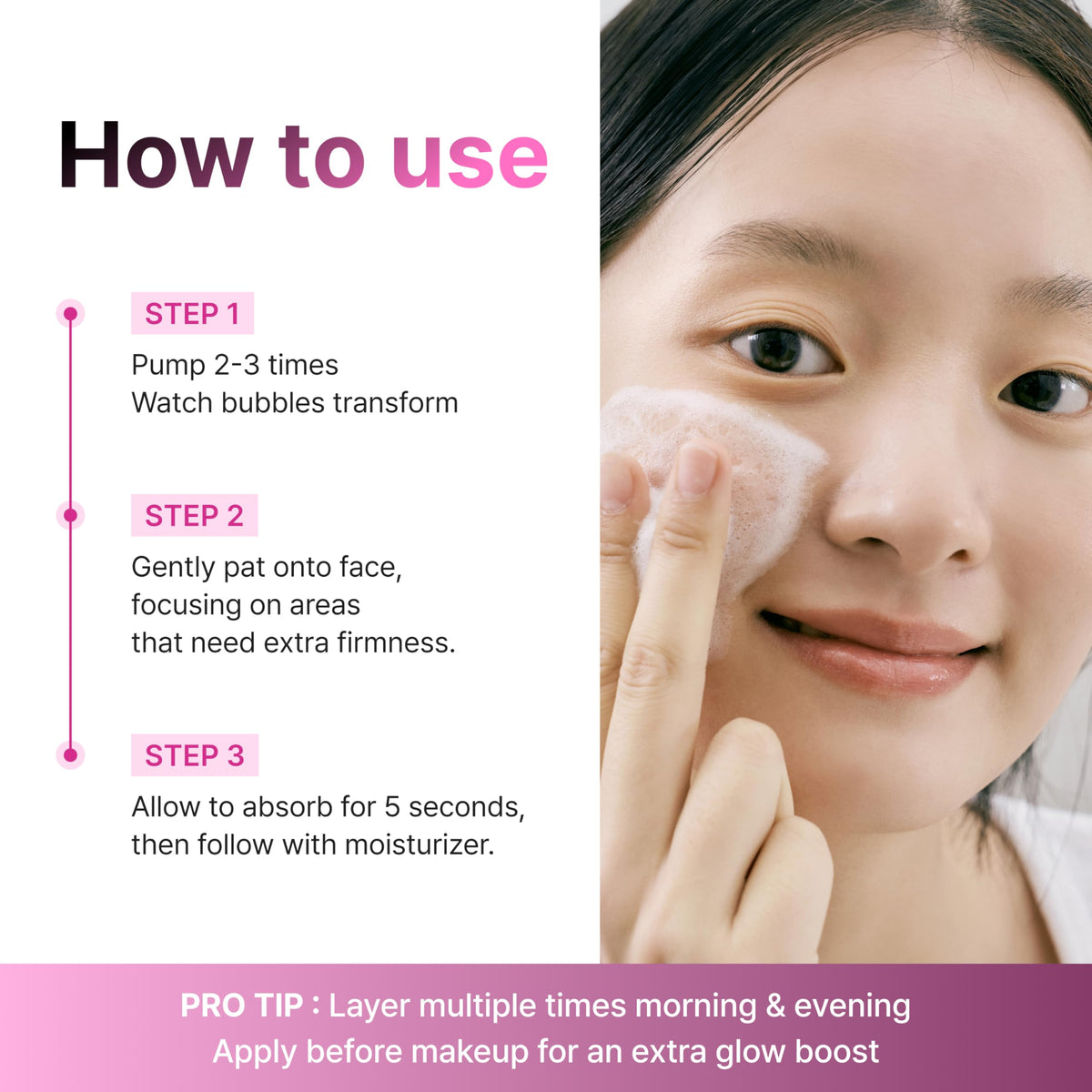 PO:DL Podl Collagen Bubble Serum fragrance-free image for sensitive skin users.