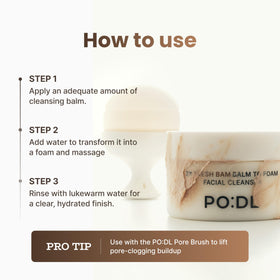 PO:DL Vegan formula with chestnut and centella extracts for gentle care