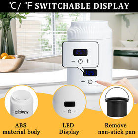Podoy Mini Wax Warmer portable design ideal for travel and mobile salons